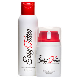 easytattoo 2en1 savon et crème